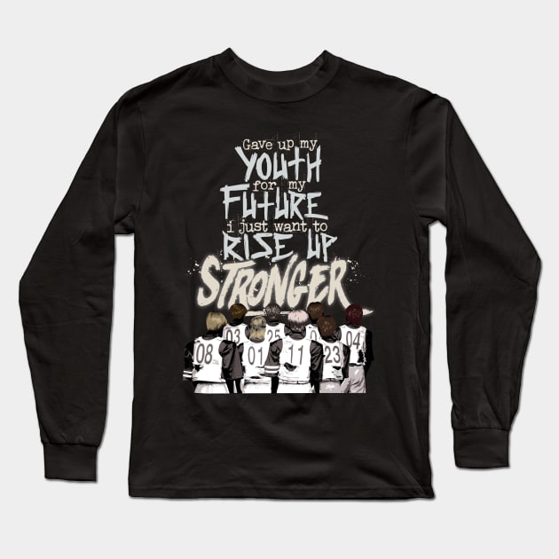 social path by stray kids ft lisa Long Sleeve T-Shirt by Afire